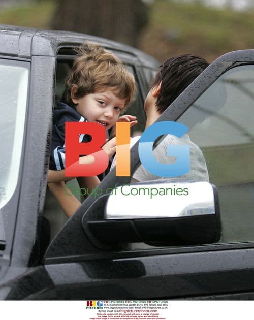 Jade Goody Takes Sick Son Bobby to Hospital