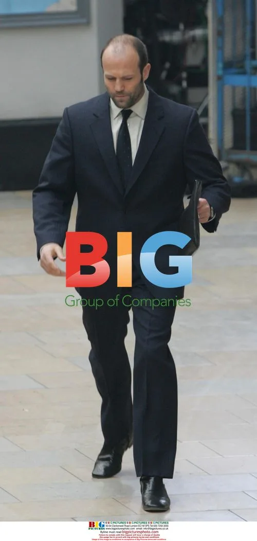 Jason Statham Filming "The Bank Job"