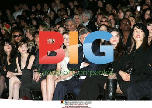 Celebrities at Christian Dior Fashion Show