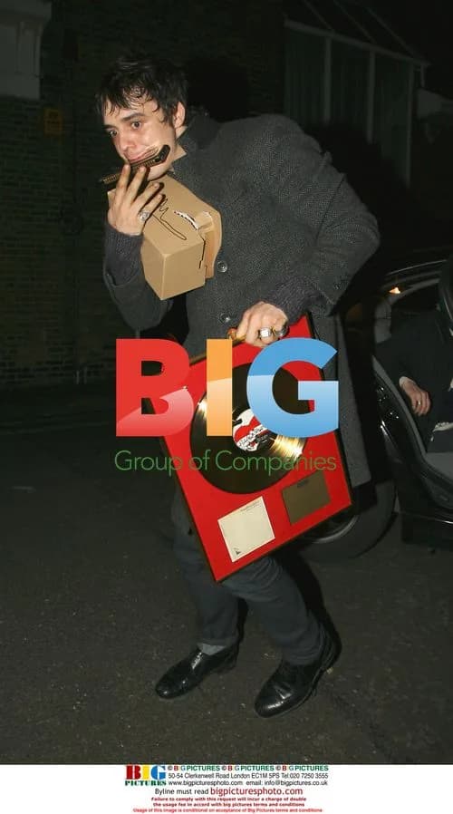 Singer Pete Doherty Arrives Home