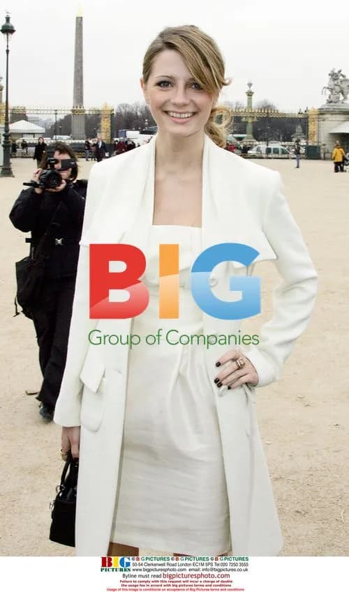 Mischa Barton at Christian Dior Fashion Show