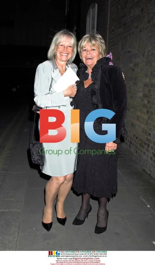Babs Powell and Judith Chalmers in Mayfair