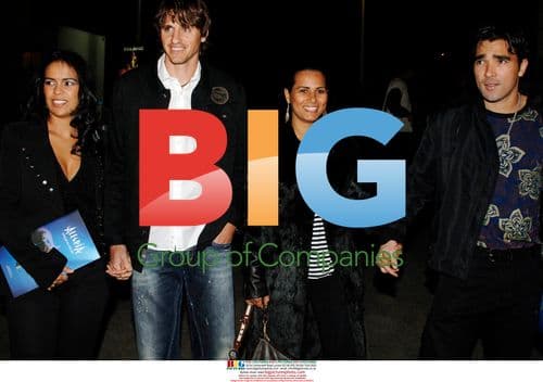 Deco and Ednilson Attend Cirque de Soleil in Barcelona