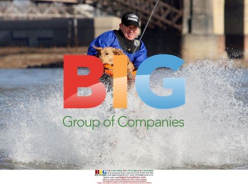 Kevin Day and Dog Water Skiing in St. Louis