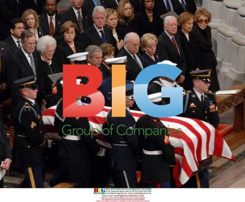 Former U.S. Presidents Attend Gerald Ford\'s Funeral