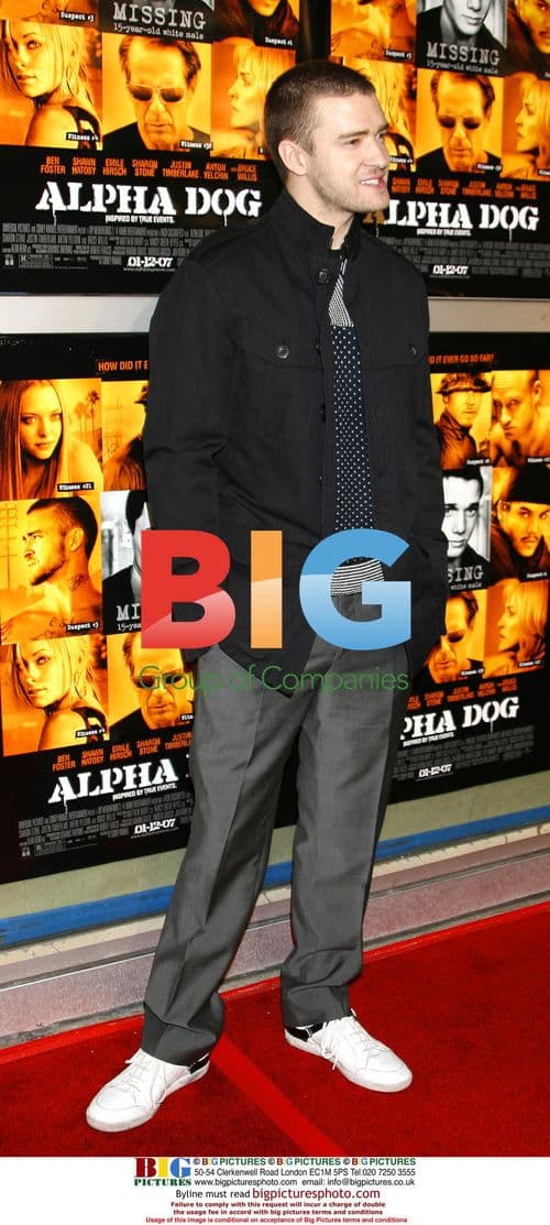 Justin Timberlake at 'Alpha Dog' Premiere