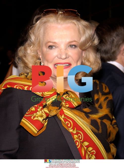 Actress Gena Rowlands at 'Alpha Dog' Premiere