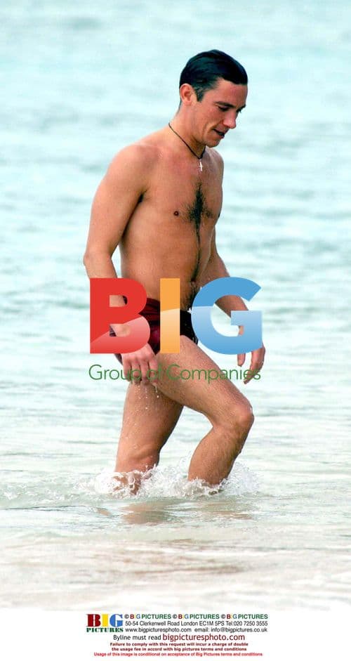 Frankie Dettori and Wife Catherine on Caribbean Vacation