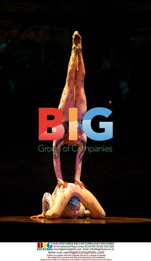 Alegria Cirque De Soleil Artists at Royal Albert Hall