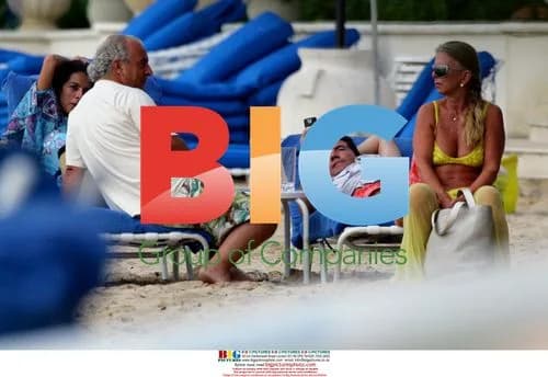 X-Factor Judge Relaxes on Caribbean Vacation