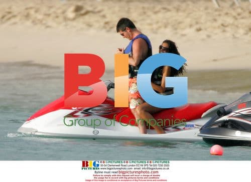 Simon Cowell and Family Caribbean Getaway