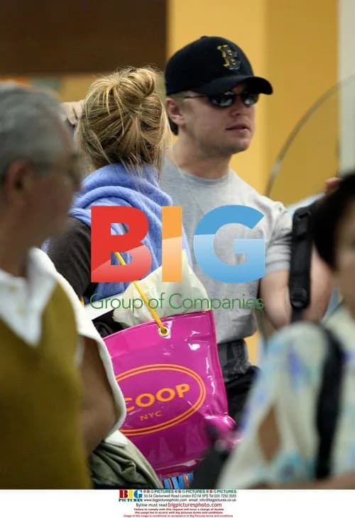 Leonardo DiCaprio and Bar Refaeli Leaving Airport
