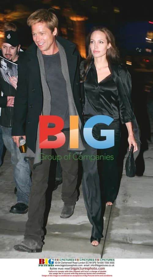 Brangelina Leaving Film Screening