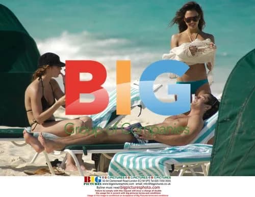 Jessica Alba on Caribbean Vacation