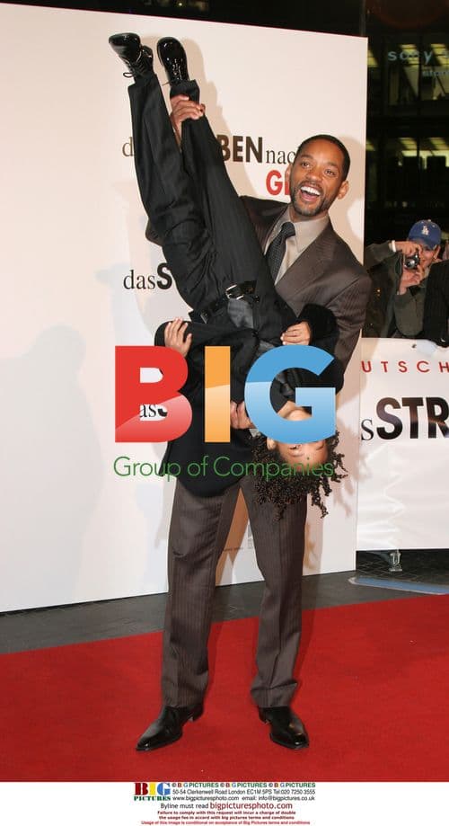 Will Smith and Son Jaden at "Pursuit of Happyness" Premiere