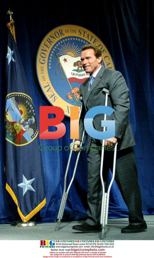 Arnold Schwarzenegger Delivers Budget Plan