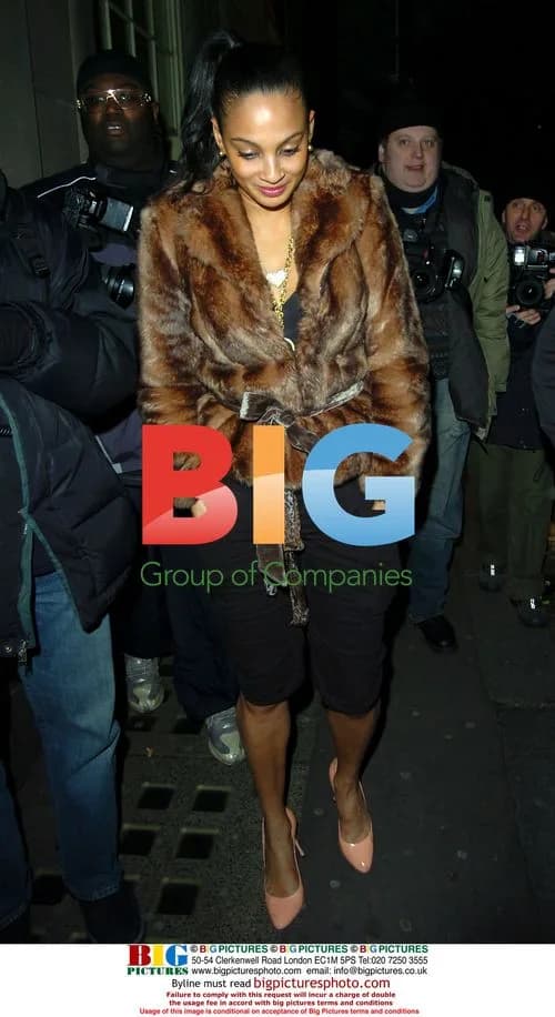 Singer Alesha Dixon at Fuck Rehab party