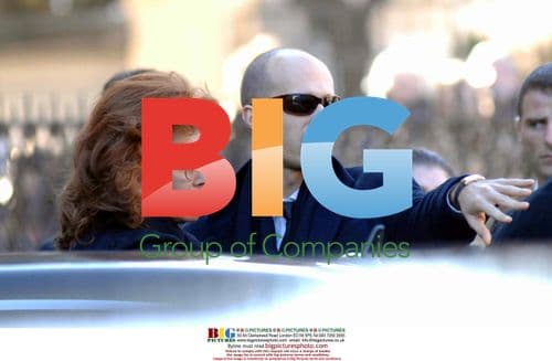 Sophia Loren at Carlo Ponti's funeral