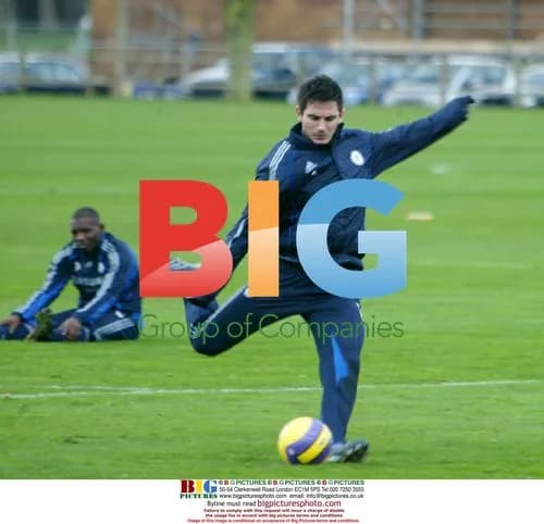 Frank Lampard Training in Cobham