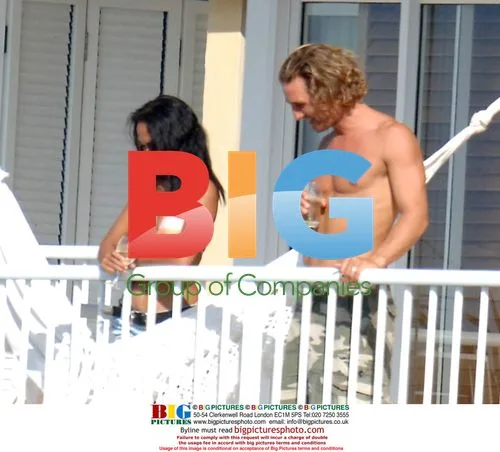 Matthew McConaughey and Mystery Woman