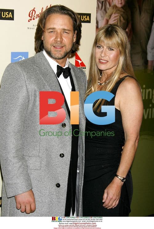 Russell Crowe and Terri Irwin at 2007 Australia Week Gala
