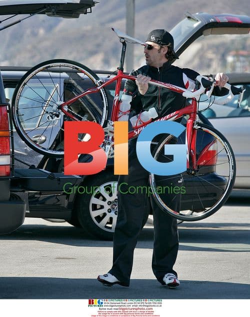 Patrick Dempsey celebrates 41st birthday cycling with daughter