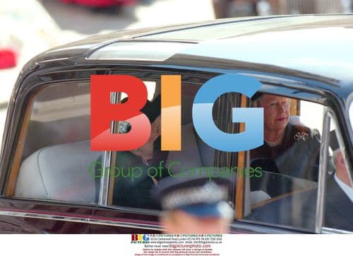 Royal Family at Diana's Funeral