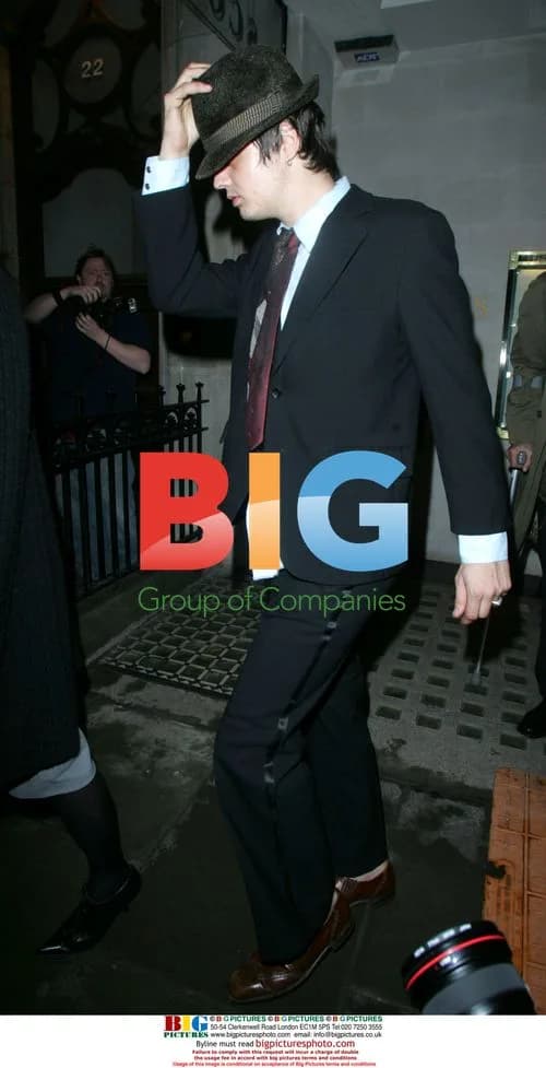 Kate Moss and Pete Doherty Leave Birthday Party