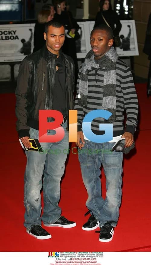 Chelsea players at "Rocky Balboa" premiere