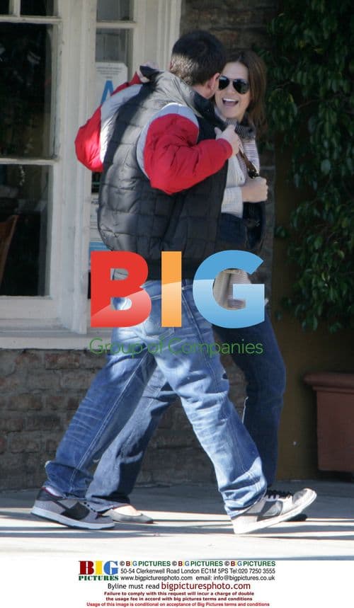 DJ AM and Mandy Moore leave lunch