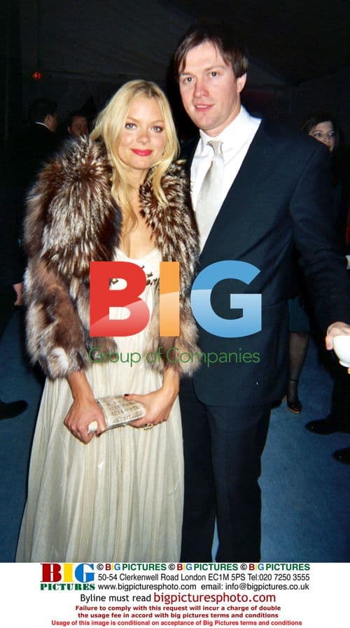 James King and beau at Golden Globes after party