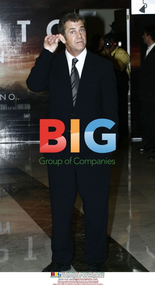 Mel Gibson at Apocalypto Premiere