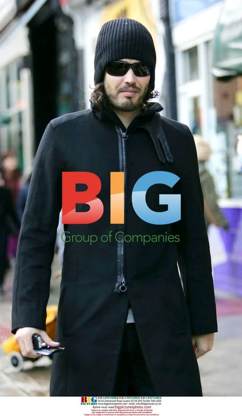 Russell Brand Out in Hampstead
