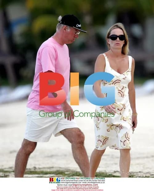 Mark Thatcher and Lady Jane Francis-Russell in Mauritius