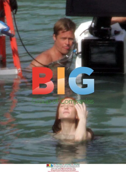 Brad Pitt and Cate Blanchett film 'The Curious Case of Benjamin Button'