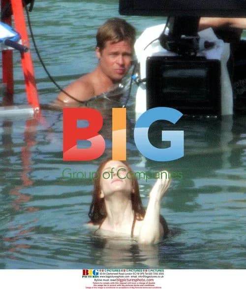 Brad Pitt and Cate Blanchett Shoot \"The Curious Case\" Movie