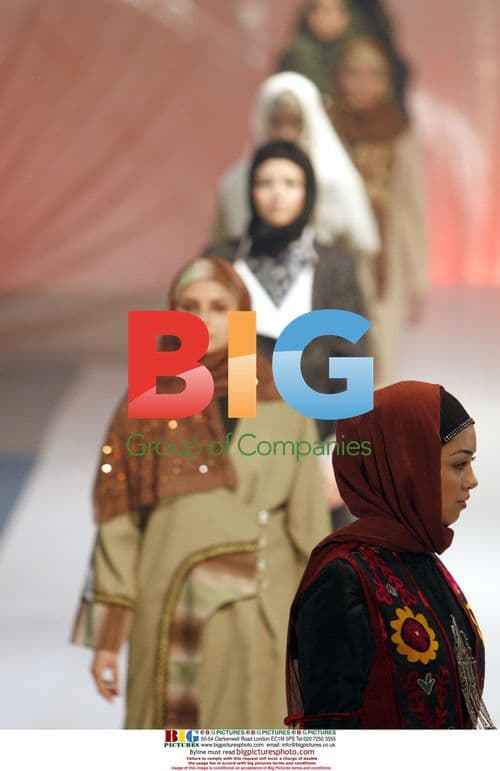 Iranian Models at Islamic Fashion Show