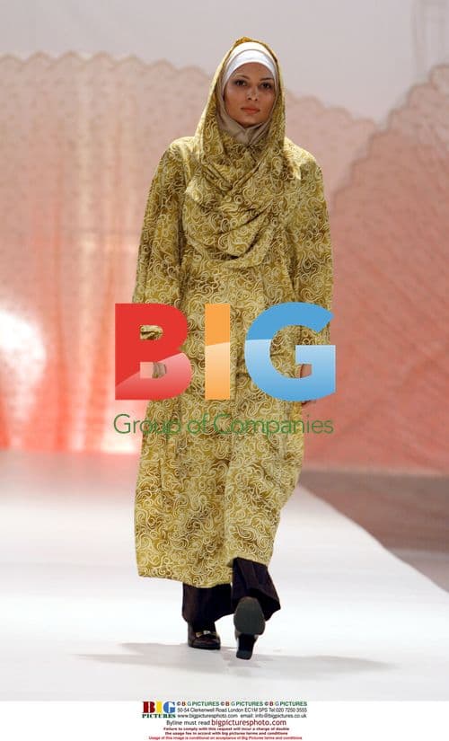 Iranian Model at Islamic Fashion Show