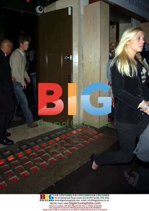 Prince Harry and Chelsy Davy Leaving the Cuckoo Club