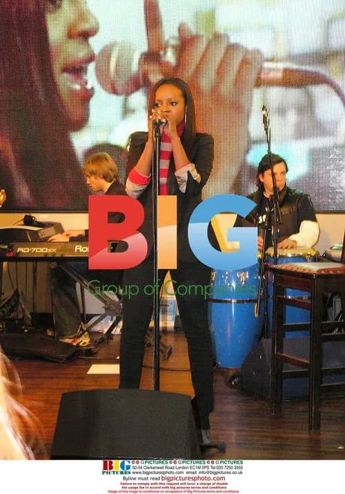 Sugababes Keisha Buchanan performs at HMV store