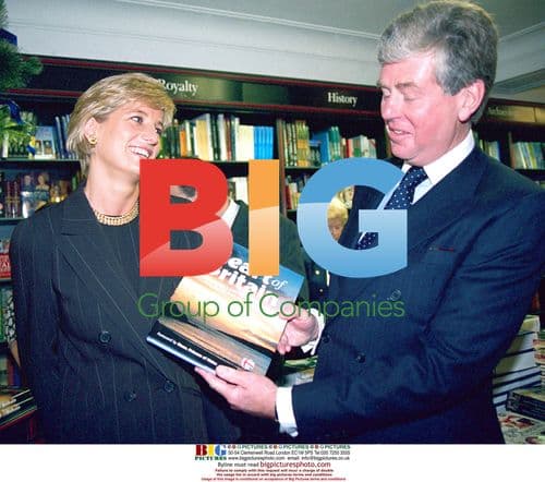 Diana, Princess of Wales at Harrods Book Launch