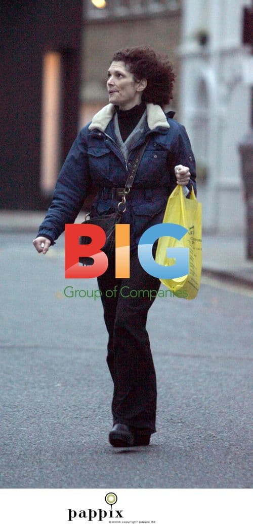 Mary Elizabeth Mastrantonio Shopping in London