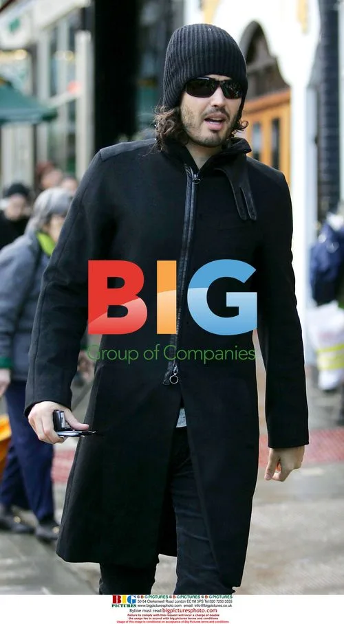 Russell Brand Out in Hampstead