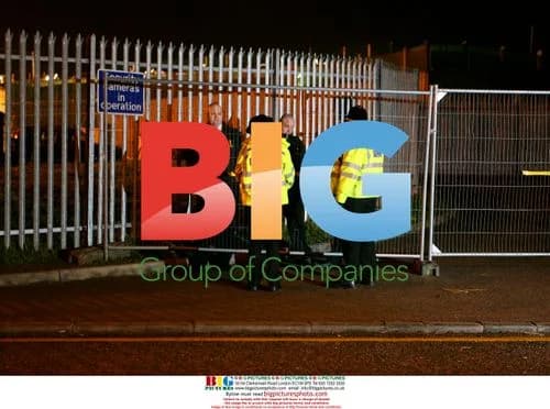 Security at Elstree Studios for Jade Goody's eviction