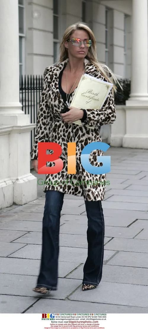 Jordan visits Passport Office in leopard print