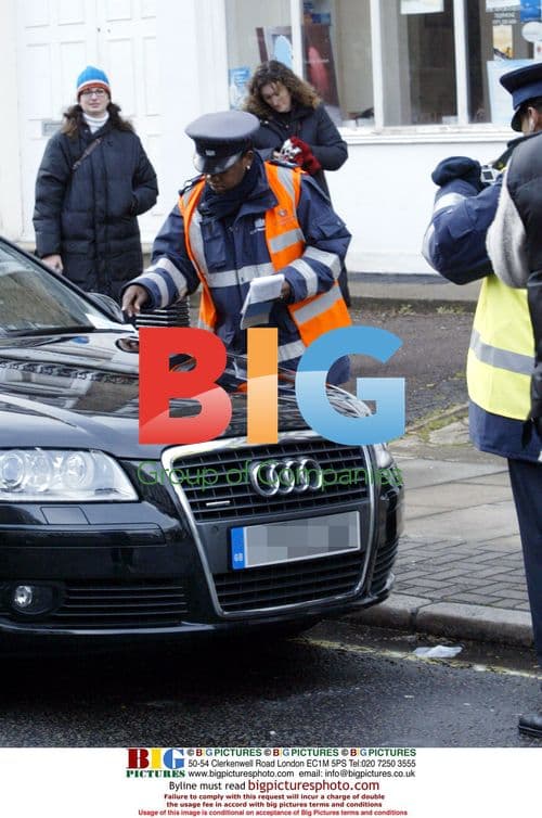 Madonna Receives Parking Ticket