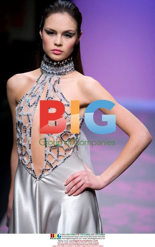 Model in Georges Hobeika Haute Couture