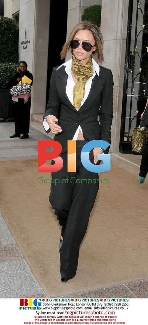 Victoria Beckham Leaving Hotel in Paris