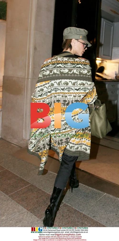 Victoria 'POSH' Beckham arrives at hotel in Paris