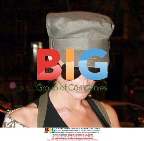 Victoria 'POSH' Beckham arrives in Paris